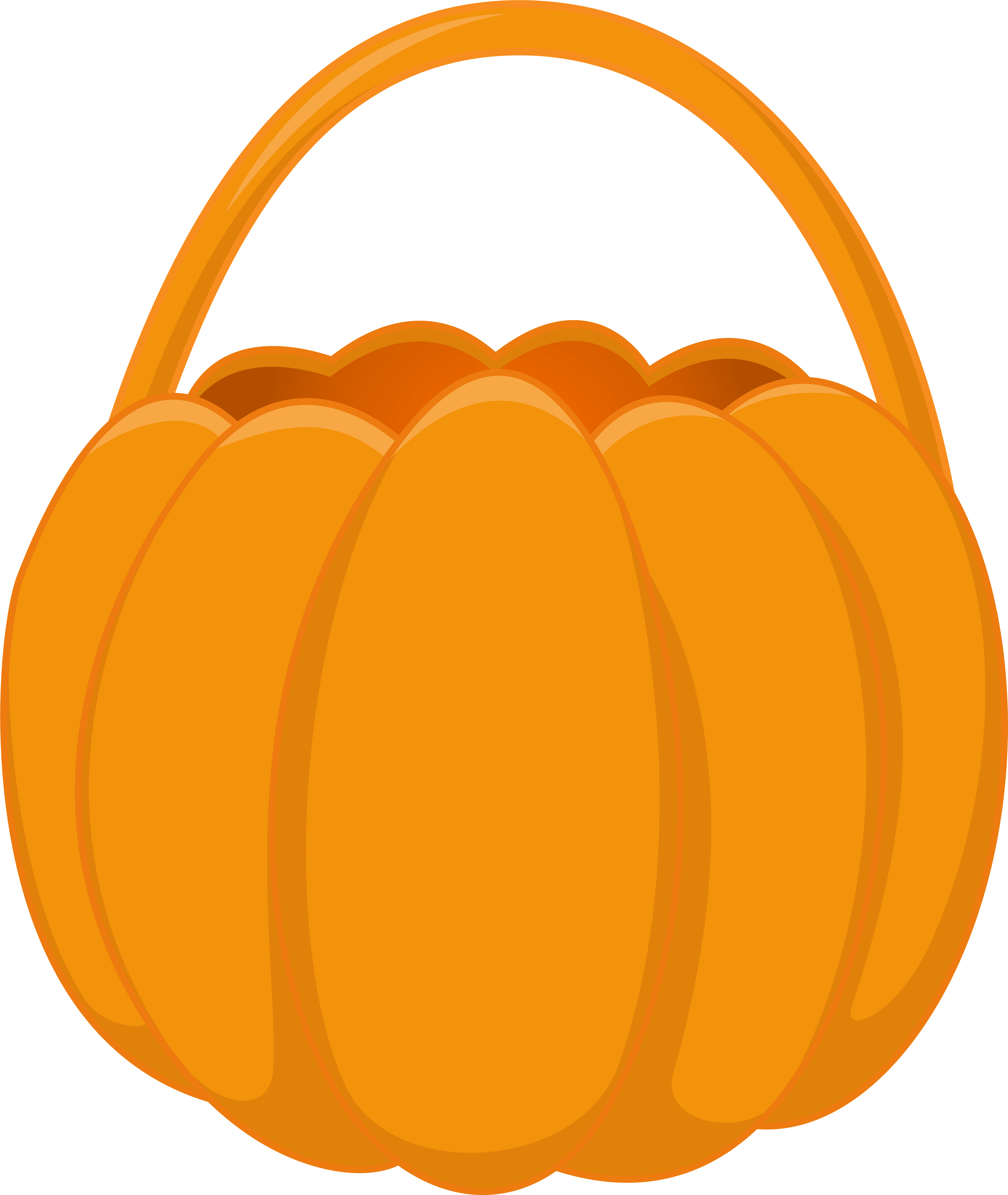 Pumpkin Png Clip Art, Is Available For Free Download (6749x8000), Png Download