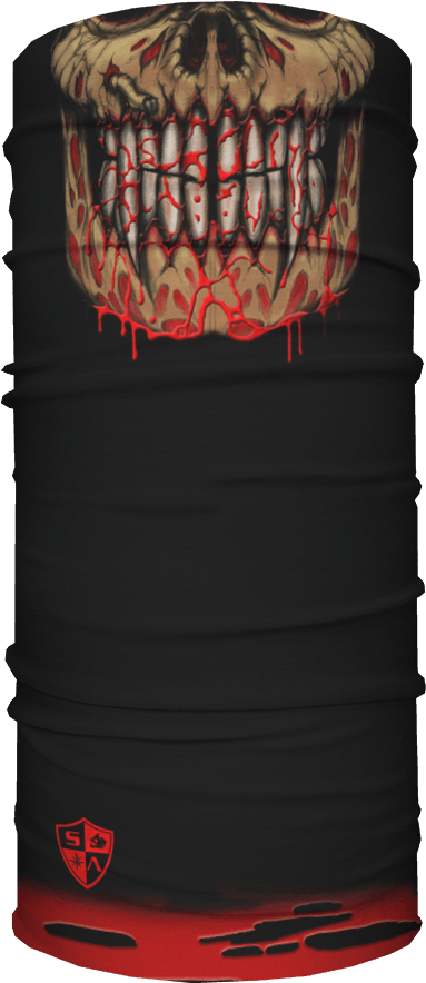 Blood Thirsty - Alpha Defense Gear Blood Thirsty Face Shield | Multi-use (1000x1000), Png Download
