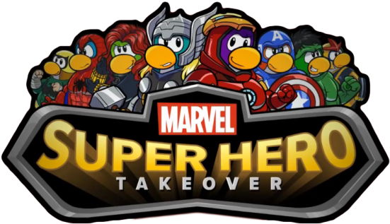 That Took Some Marvel Superheroes In Its Film They - Club Penguin Super Hero (550x336), Png Download