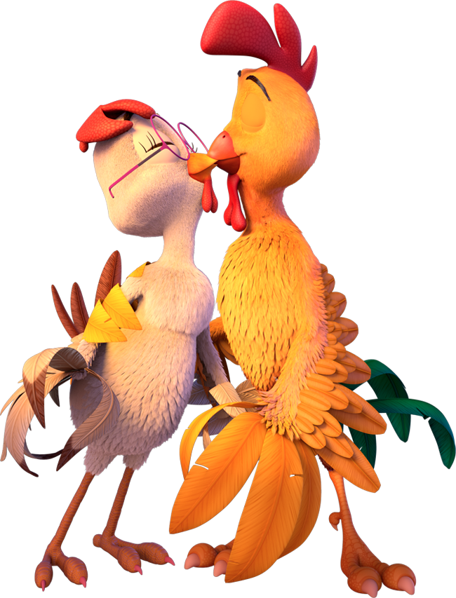 8 Nov - Huevos Little Rooster's Egg Cellent Adventure Characters (650x853), Png Download