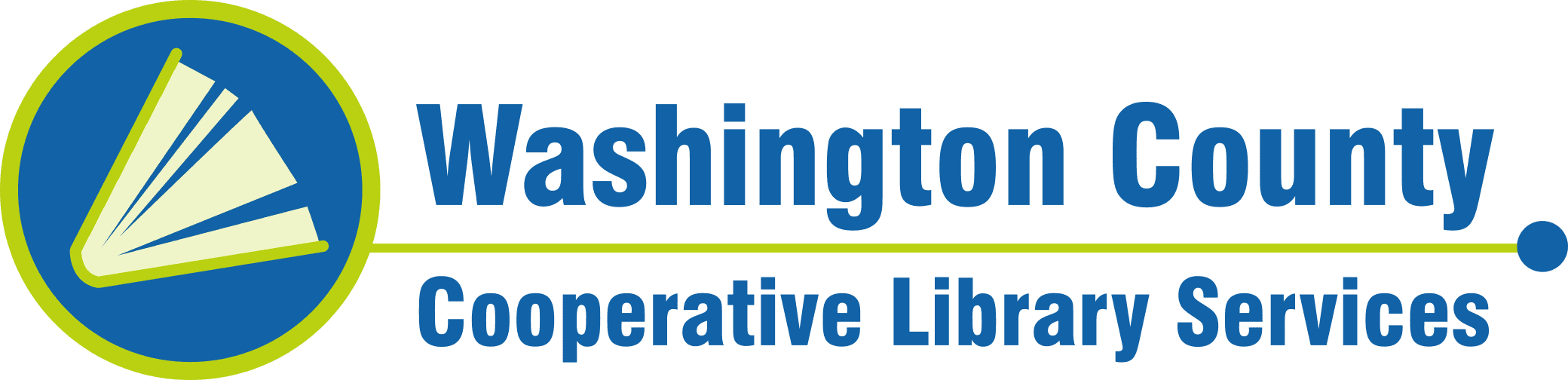 County Library System Logo - Wccls Library Card (2080x504), Png Download