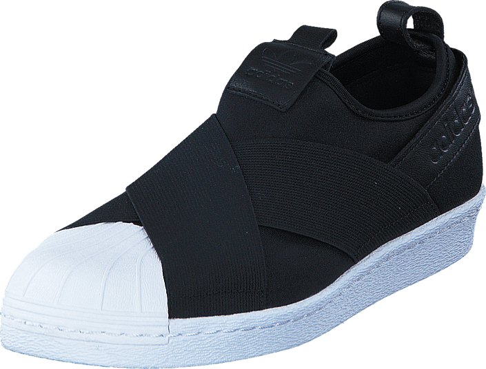 Adidas Originals Superstar Slipon Core Black/core Black/core - Shoe (705x536), Png Download