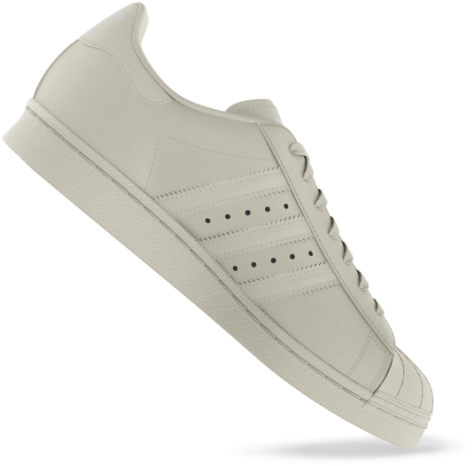 Recommendable Vans New Adidas Superstar Mono Custom - Sneakers (567x600), Png Download