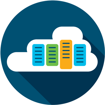 Private Cloud Solutions - Hybrid Solution Icon - Free Transparent PNG ...