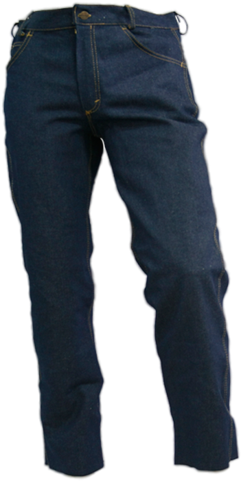 Pantalon Atox Mezclilla Industrial Ropa De Trabajo - Pantalon De Mezclilla Uso Industrial (350x723), Png Download