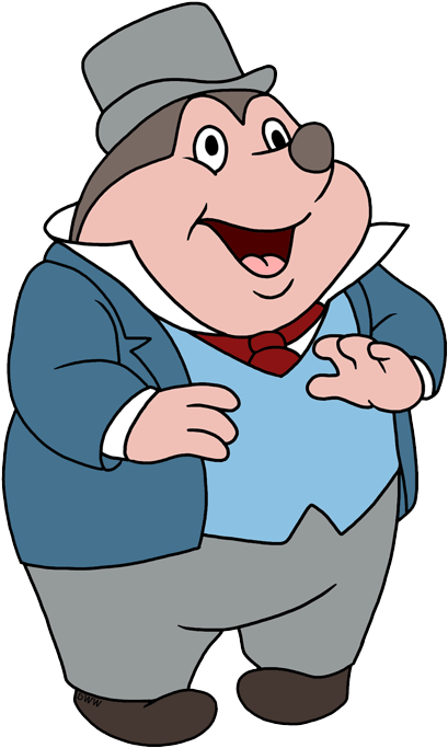 Mole Rat Clipart 4 By Glenn - Disney Wind In The Willows Mole (426x706), Png Download