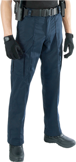 Pantalones Ultimate Mate Azul Marino - Pantalon De Gabardina Azul Hombre (640x640), Png Download
