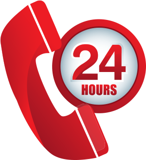 24 Hours Service Png (360x397), Png Download