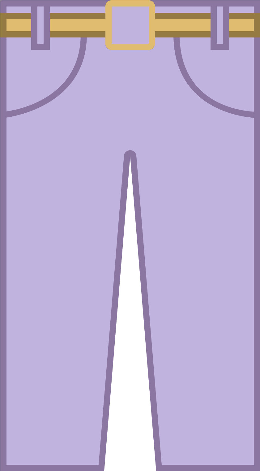 Png 50 Px - Trousers (1600x1600), Png Download