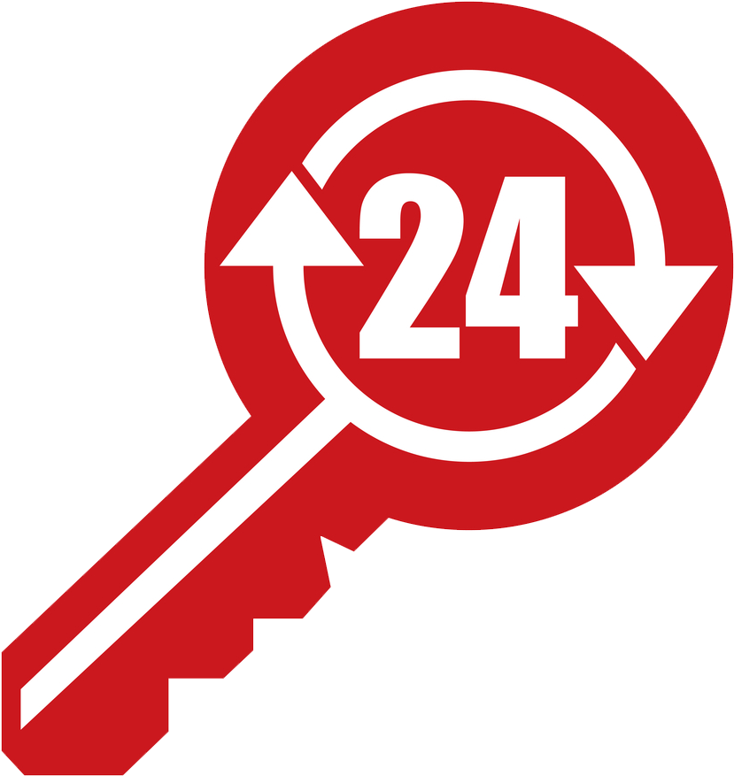 24 Hour Locksmith Home Locks - 24 7 Locksmith (1000x1000), Png Download