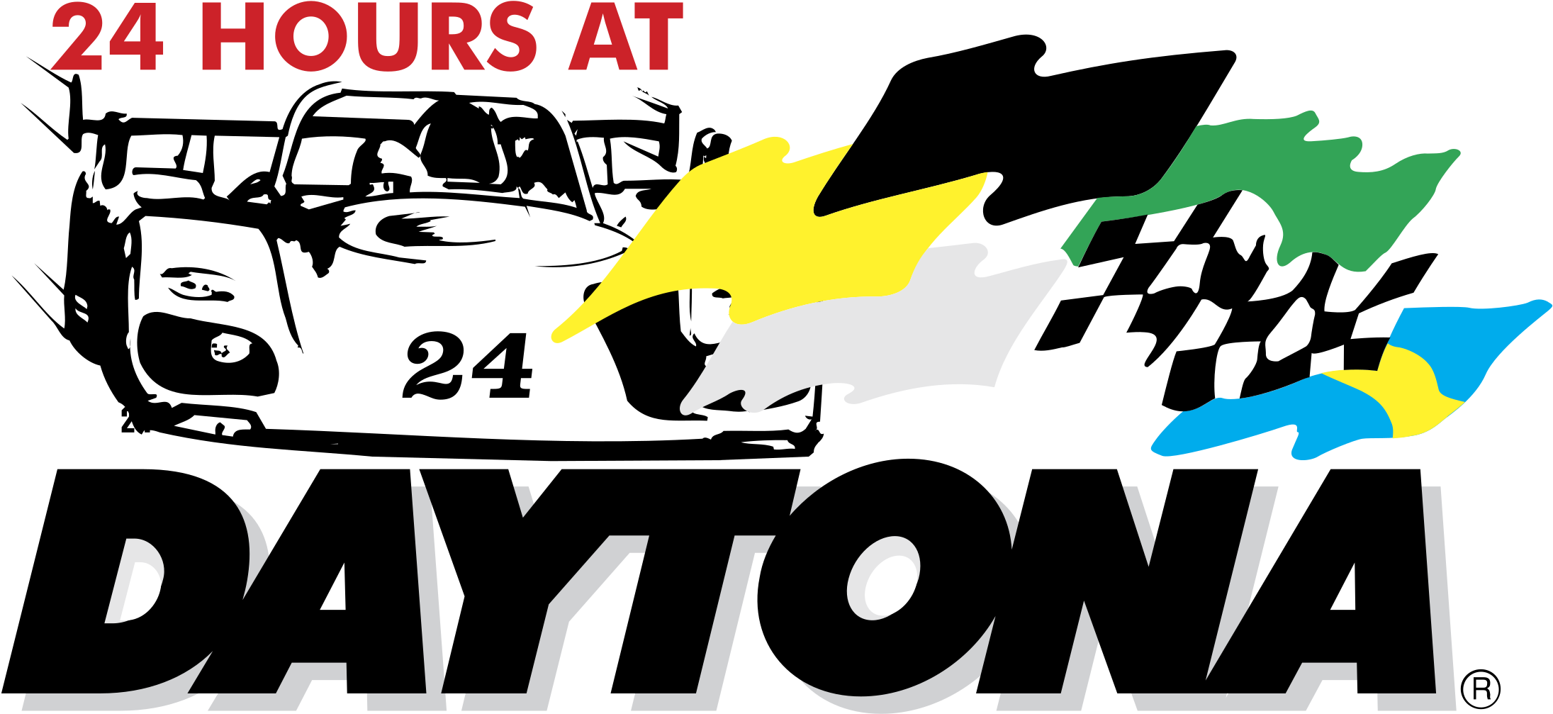 Daytona 24 Hours Logo Png Transparent - Daytona 24 Hours Logo (2400x2400), Png Download