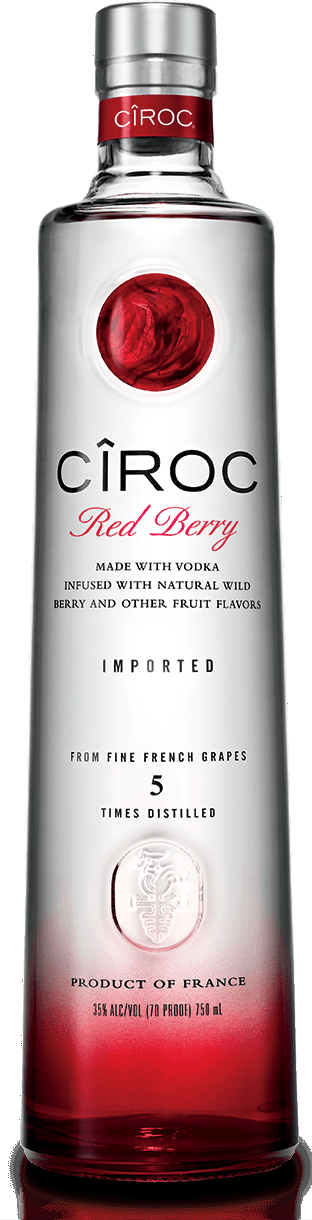Ciroc - Red Ciroc (312x1220), Png Download