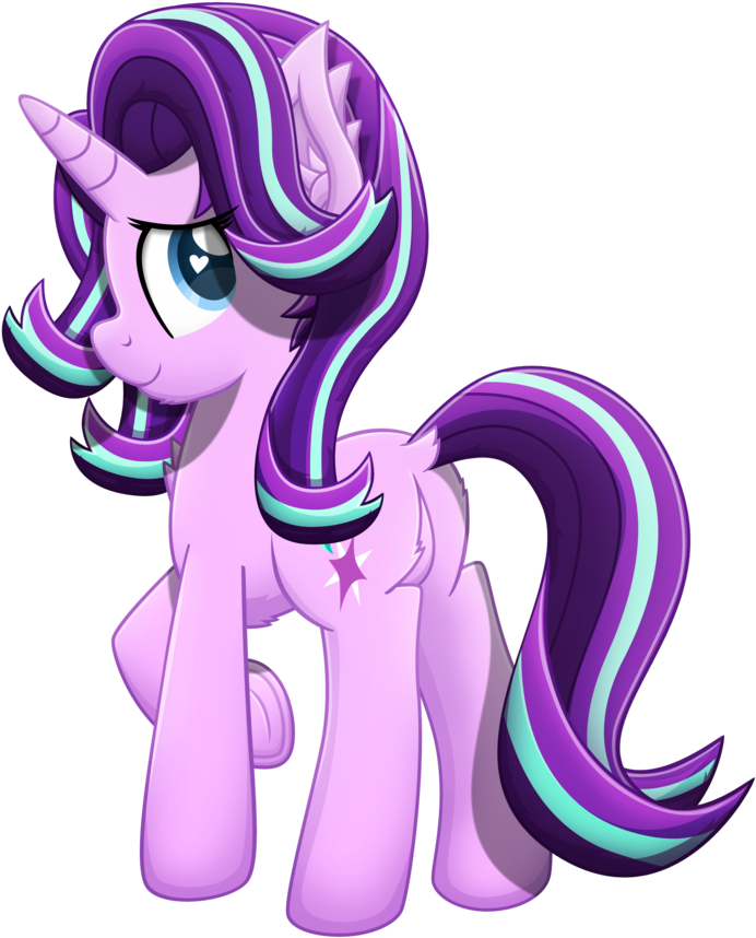 Sol-r, Ear Fluff, Heart Eyes, Plot, Safe, Simple Background, - Horse (754x1024), Png Download