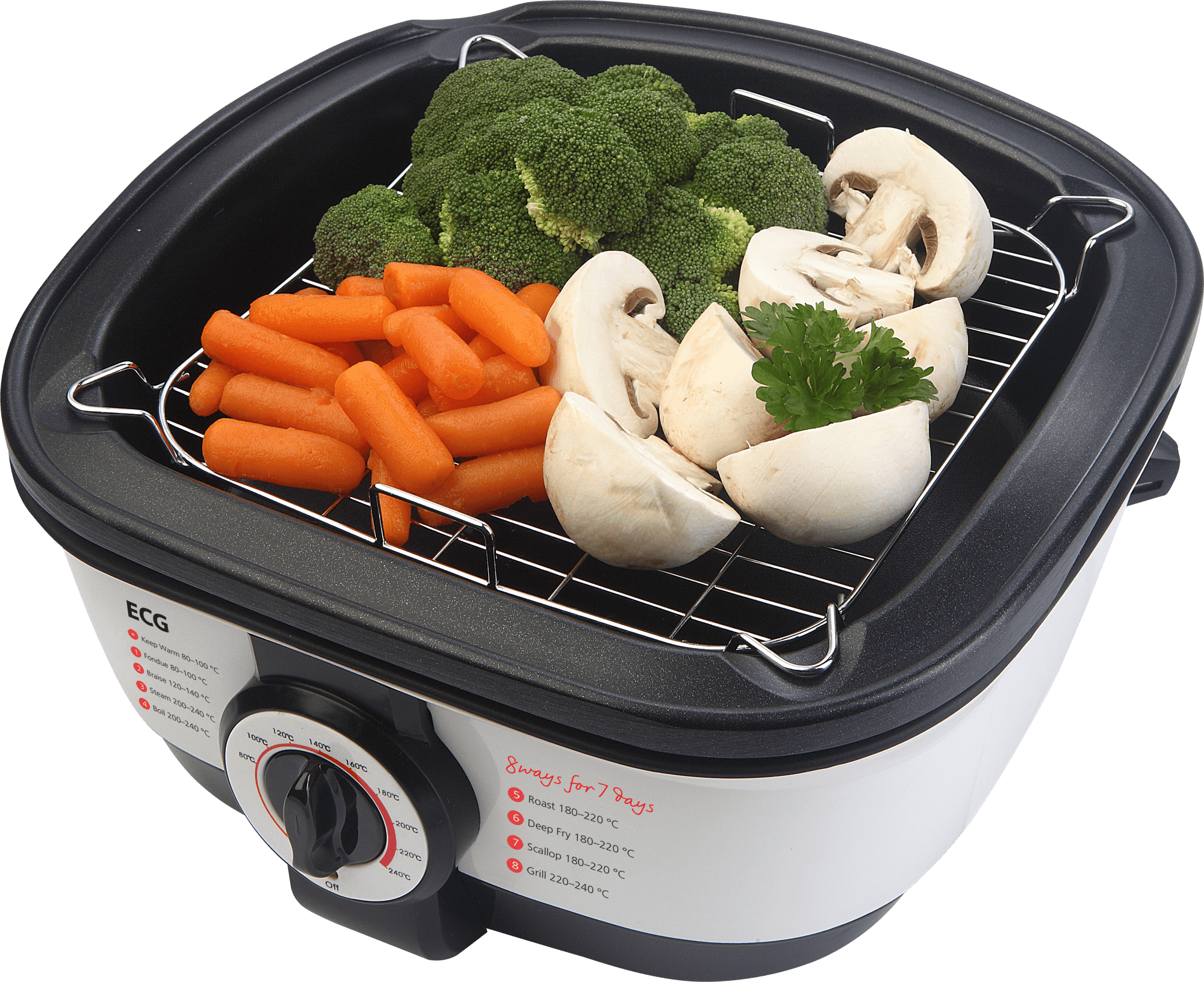 Multifunctional Pot Your Way - Ecg Mh 158 Multifunctional Pot (2000x1632), Png Download