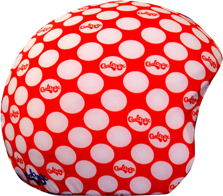 Coolcasc Red Dots - Coolcasc Printed Cool Ski/snowboard Helmet Cover, Coolcasc (1000x1000), Png Download