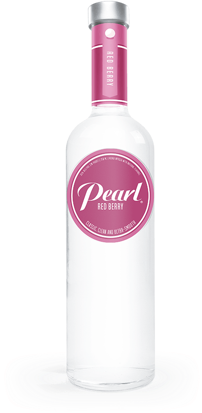 Red Berry Bottle - Pearl Vodka Plum 70 Proof 750ml (540x900), Png Download