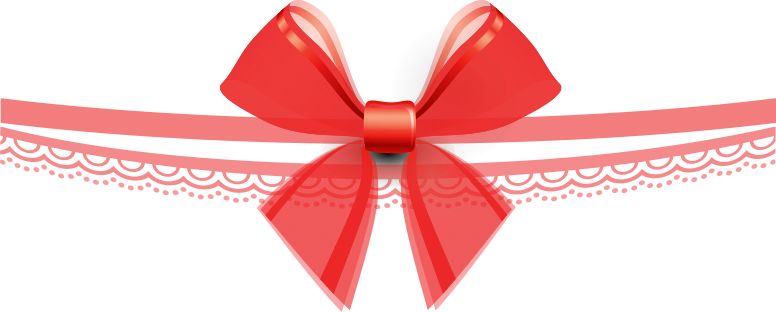 Laço De Fita Em Png Vetorizado - Modelo De Cartela Filha Unica Para Joias (776x312), Png Download