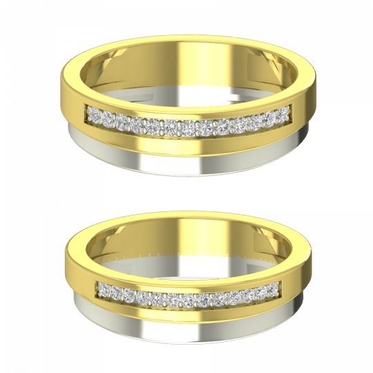 Peter & Regina Wedding Rings - Bangle (540x540), Png Download