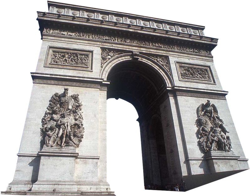 Arc De Triomphe Png - Arc De Triomphe (900x633), Png Download