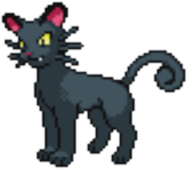 Pet Persian - Project Pokemon Inky Persian (420x420), Png Download