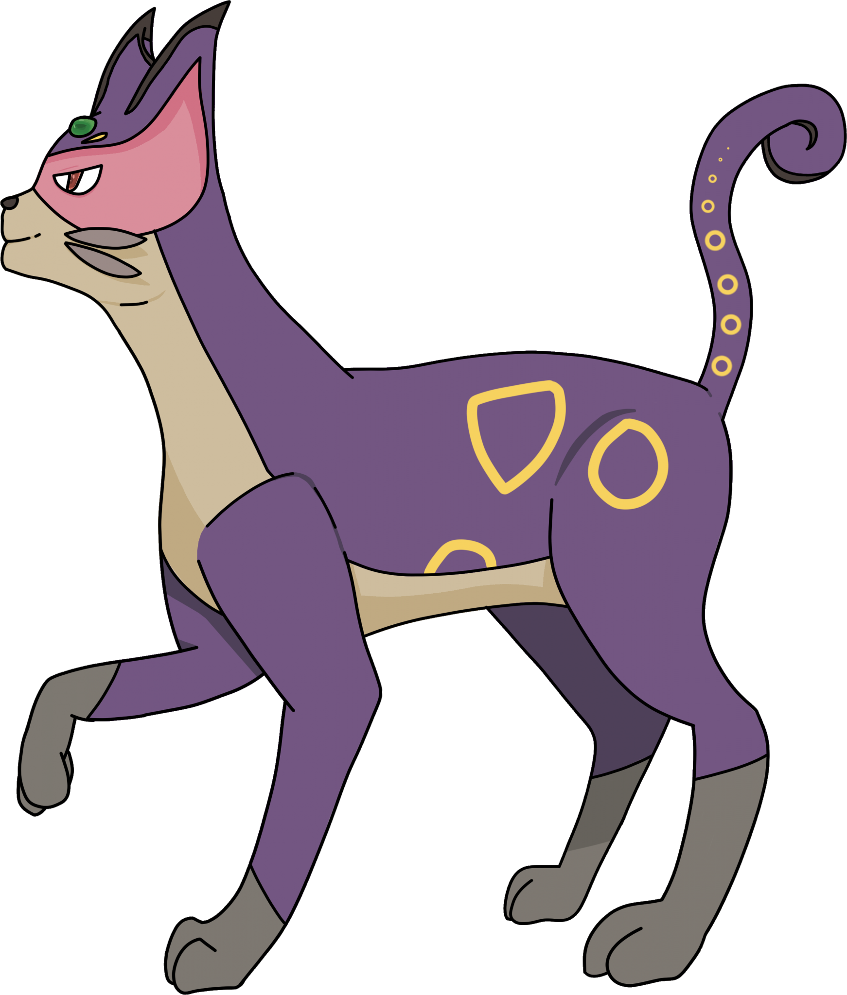 Persian And Liepard Fusion (1742x2048), Png Download