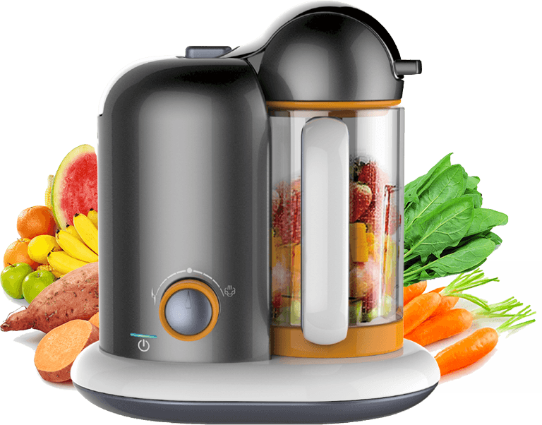 Steam Cooking Blender - Spinash (768x602), Png Download