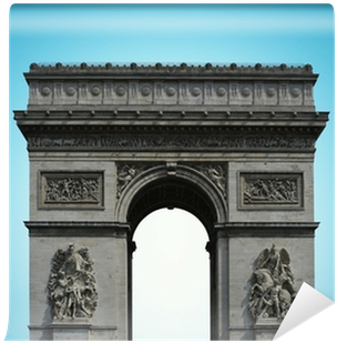 Paris Arc De Triomphe On The Champs Elysees, France - Arc De Triomphe (400x400), Png Download