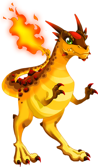 Earth Fire Battle - Cartoon (348x624), Png Download