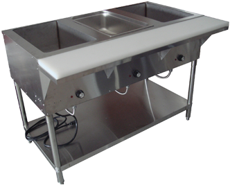 Cozoc St5005e-5 Serving Counter, Hot Food, Electric (376x338), Png Download