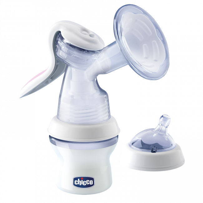 Chicco Natural Feeling Manual Breast Pump Kit (650x650), Png Download