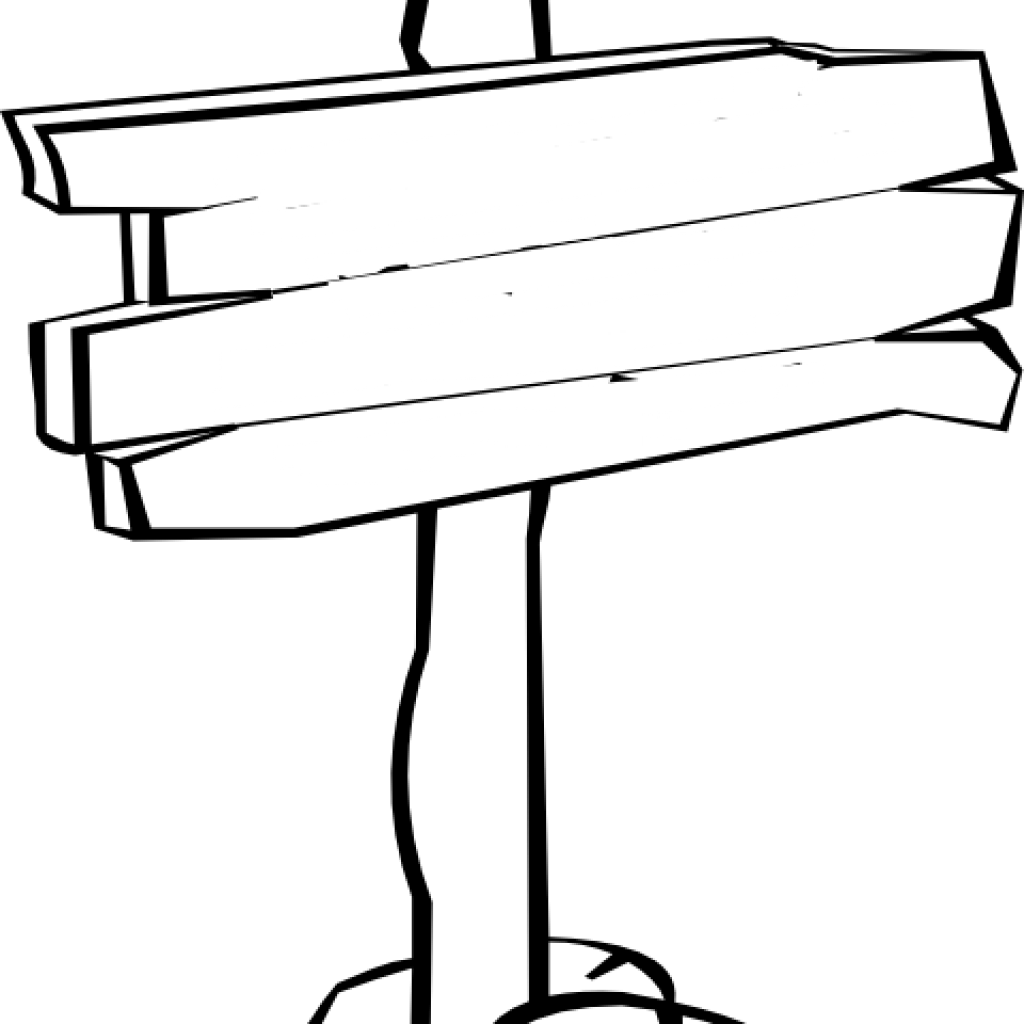 Sign Clipart Old Wooden Sign Clipart Clip Art For Students - Wooden Sign Clip Art (1024x1024), Png Download