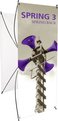 Breeze Retractable Tabletop Banner Stand (500x500), Png Download