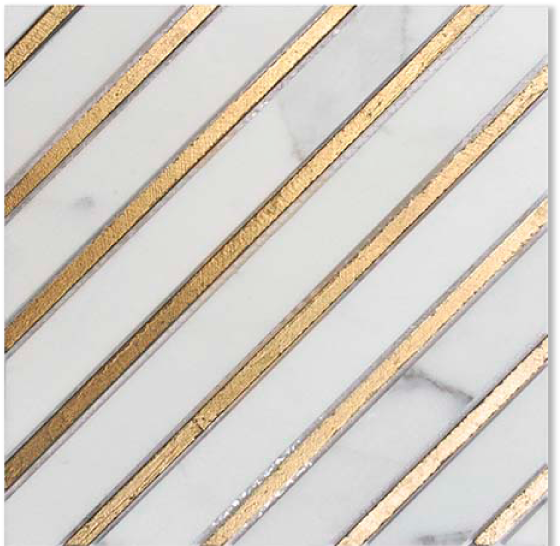 Beam Calacatta- Gold - Tile (800x606), Png Download