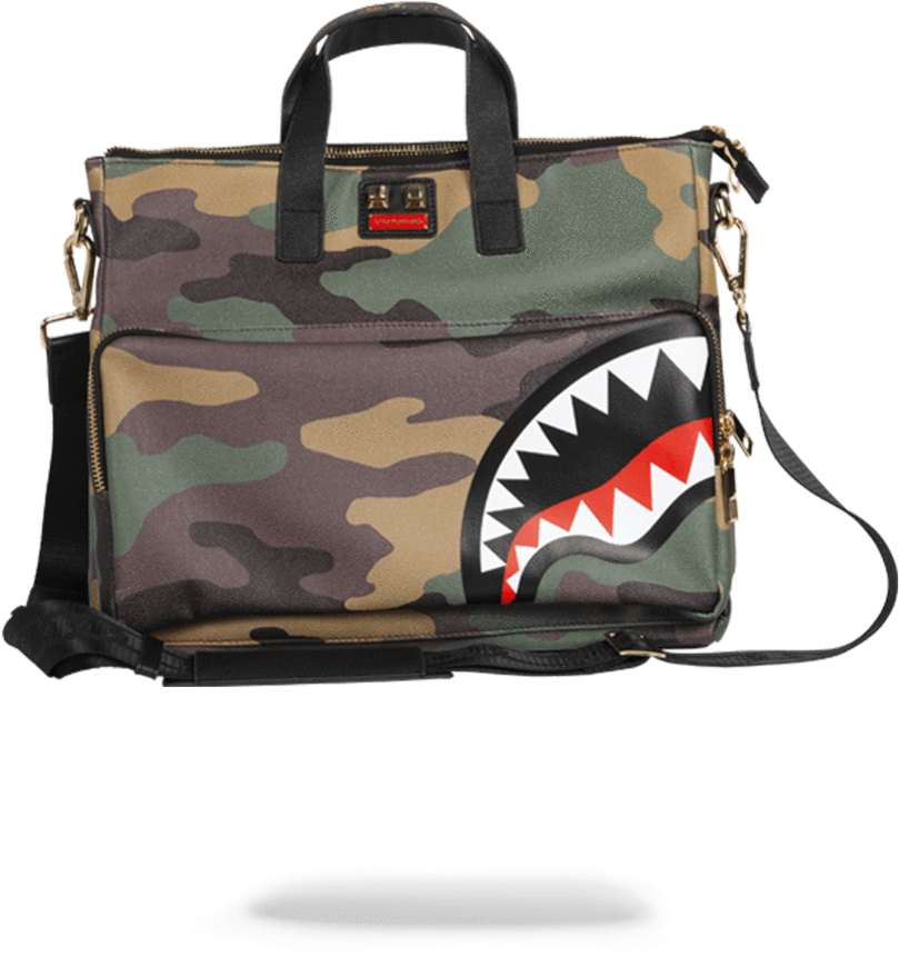 Woodland Camo Travelcase - Sprayground Lil Tie Dye Shark Mini Backpack (900x1148), Png Download