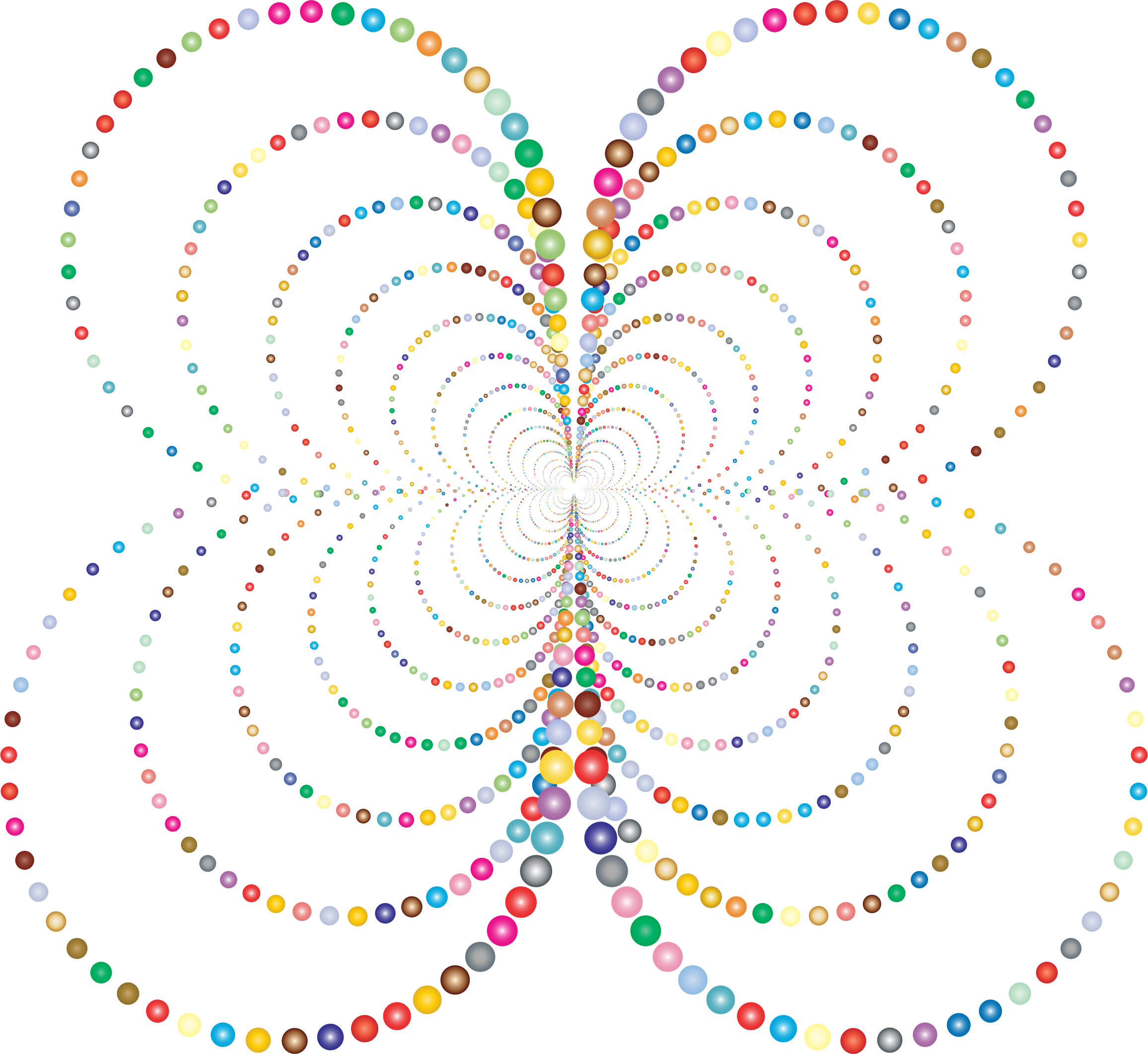 This Free Icons Png Design Of Prismatic Abstract Circles (2312x2122), Png Download
