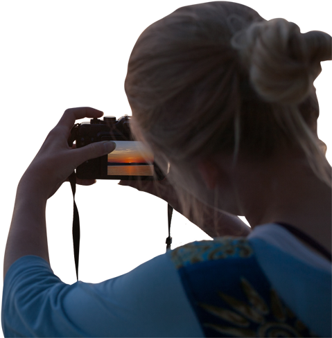 How To Take Awesome Sunset Photos - Sunset (500x500), Png Download