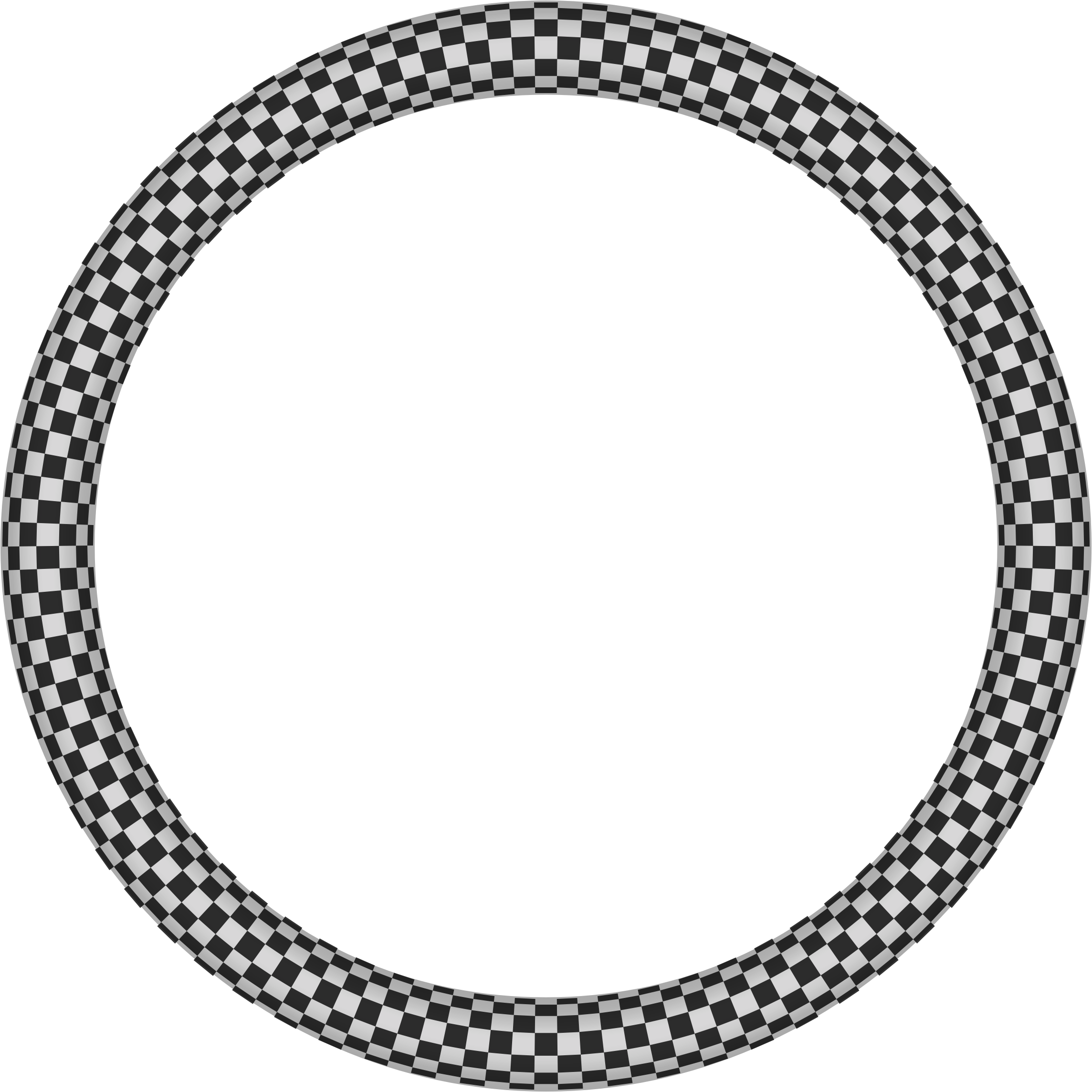 Big Image - Bangle Clipart Black And White (2288x2288), Png Download