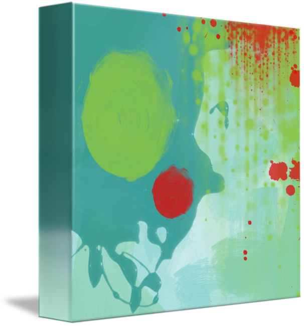 "orl Colorful Round Abstract Circles" By Irena Orlov, - Child Art (606x650), Png Download