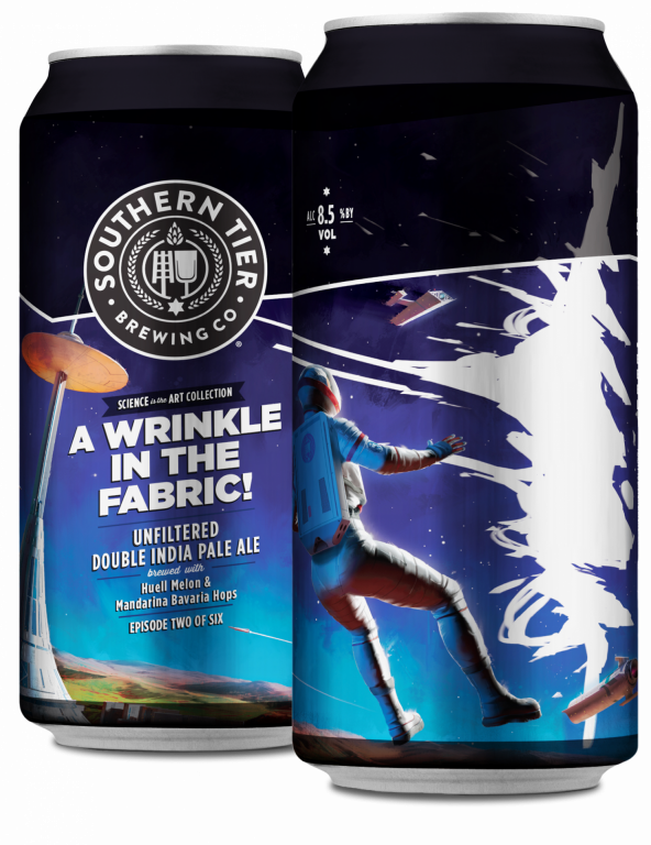 A Wrinkle In The Fabric - Southern Tier Science Is The Art (592x768), Png Download