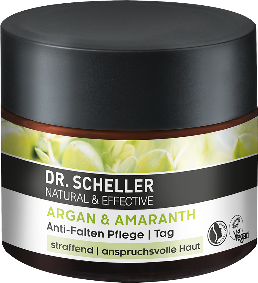 Scheller Argan & Amaranth Anti-wrinkle Day Cream - Dr Scheller Kremas (1605x1457), Png Download