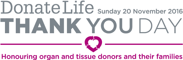 Donatelife Thankyou Day - Donate Life Thank You Day (797x384), Png Download