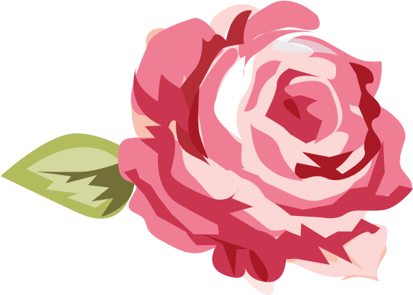 Http - //i5 - Minus - Com/iaelmigzfrf4b Rose Stencil, - Rosas Flores Vintage Png (608x604), Png Download