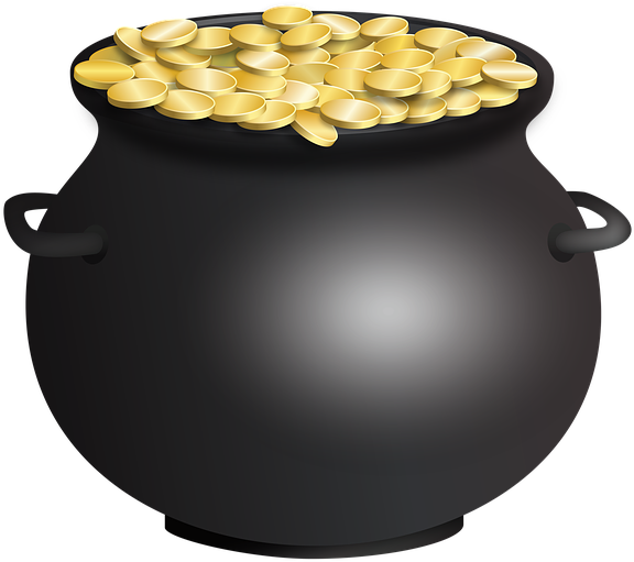 There Is No Pot Of Gold - Pot Of Gold - Tote Bags (640x591), Png Download