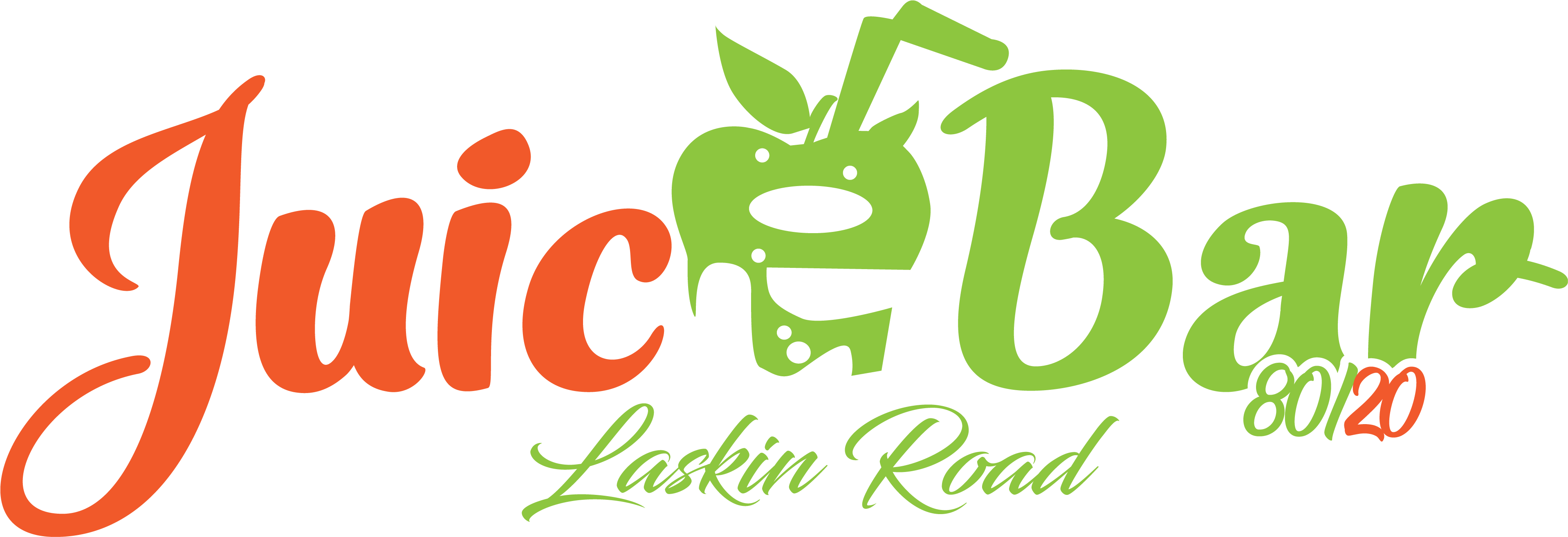 Juice Bar Logo Design (3834x1722), Png Download