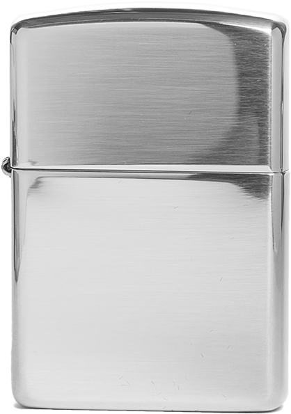 Armor Sterling Lighter - Zippo Armor Brushed Sterling Silver 27 (1000x1000), Png Download