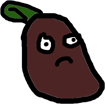 Badly Drawn Coffee Bean By Leo - Coffee Bean Plants Vs Zombies (420x409), Png Download