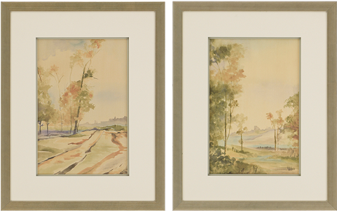 Home > Wall Decor & Mirrors > Natural Vista I Framed - Natural Vista I Scenic Artwork, Set Of 2, 25"x32", (480x480), Png Download