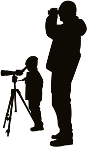 Birdwatching - Bird Watching People Png (643x340), Png Download