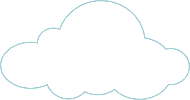 Cloud White Weather Cloudy Forecast Cloud - Cloud Clip Art Png (645x340), Png Download