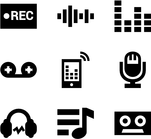 Sound Record - Record Icon (600x564), Png Download